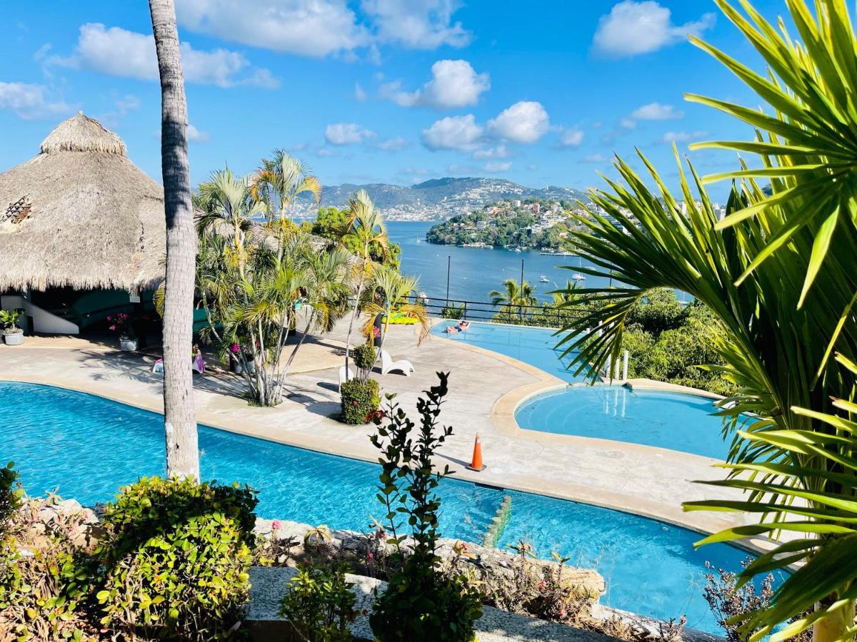 Departamento La Mejor Vista De Acapulco En Casablanca Grandアパートメント エクステリア 写真